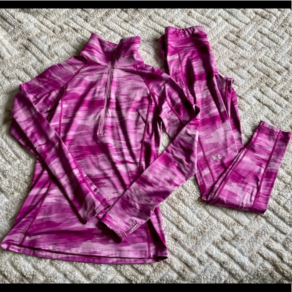 Ladies Under Armour Pants and Top.